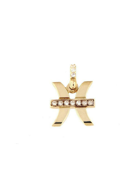 Ηώς Παιδικό Μοτίφ Χρυσό 14K