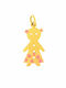 Ios Kids Pendant Family in 9K Gold