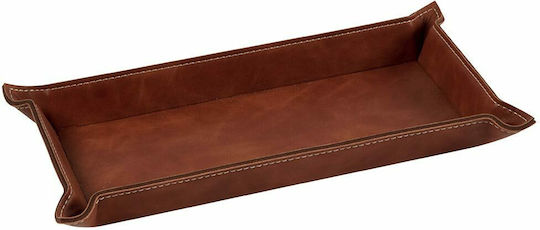 Country Casa Rectangular Serving Tray in Brown Color 26x13.5x3.5cm GH011 1pcs