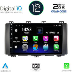Digital IQ Car-Audiosystem für Seat Ateca 2017> (Bluetooth/USB/WiFi/GPS/Apple-Carplay) mit Touchscreen 9"