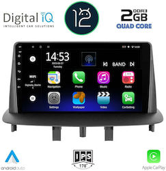 Digital IQ Sistem Audio Auto pentru Renault Megane 2009-2016 (Bluetooth/USB/WiFi/GPS/Apple-Carplay) cu Ecran Tactil 9"