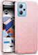 Hybrid Strass Silicone Back Cover Pink (Poco X5 Pro)