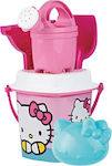 Androni Giocattoli Hello Kitty Beach Bucket Set with Accessories Light Blue 35 cm