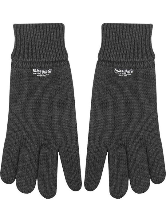 Stamion Men's Knitted Gloves Gray