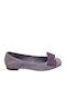 Damen Ballerinas in Lila Farbe