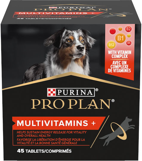 Pro Plan Pro Plan MultiVitaminen Hund in Tabletten 45 Tabs für Energie und Anregung
