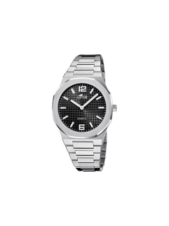 Lotus Watches Ανδρικό Ρολόι 40.5mm Μπαταρίας με...