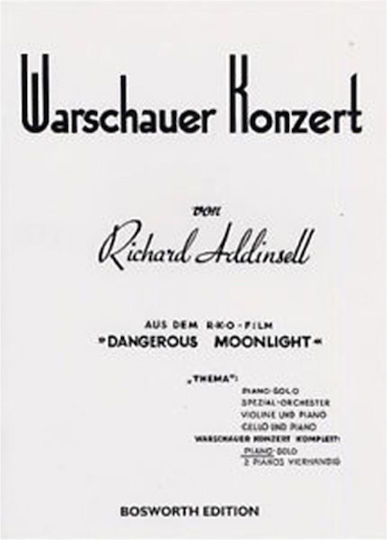 Bosworth Edition Addinsel - Warschaver Konzert für Klavier