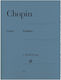 G. Henle Verlag Frederic Chopin - Preludes/ Henle Verlag- Urtext pentru Pian