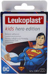 Leukoplast Αυτοκόλλητα Επιθέματα Kids Hero Edition Superman για Παιδιά 12τμχ