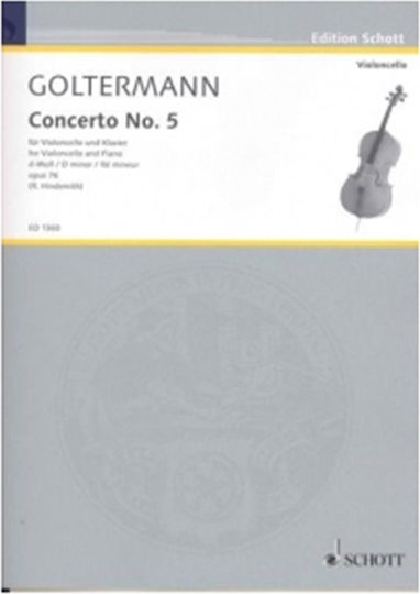 Nakas Georg Goltermann - Concerto N.5 D Minor Op. 76 für Cello