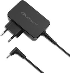 Qoltec Laptop Charger 45W 19V 2.37A for Asus with Detachable Power Cord