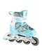 Nils NA 10602A Inline Αυξομειούμενα Rollers Μπλε Παιδικά