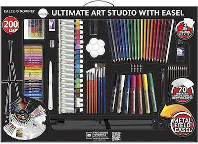 Daler Rowney Colouring Set 200pcs