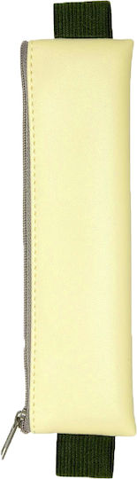 Kikkerland Pencil Case Barrel Beige