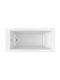 Acrilan Zira Acrylic Bathtub with Hydromassage 130x70cm