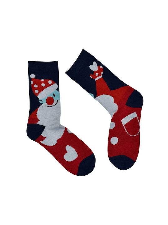 Katia Γυναικείες Χριστουγεννιάτικες Κάλτσες Πολύχρωμες