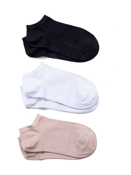 ME-WE Damen Socken Mehrfarbig 3Pack