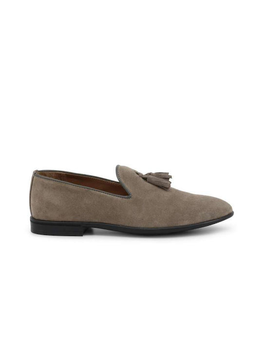 Duca Di Morrone Ascanio Herren Mokassins in Gray Farbe