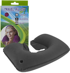 Inflatable Travel Pillow Black