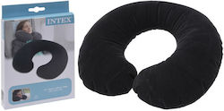 Inflatable Travel Pillow Black