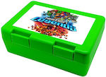 Kids Lunch Plastic Box Green