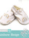 Titot Soft-Sole Baby Slippers White