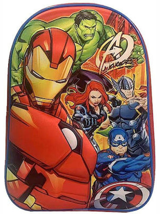 Justnote Ghiozdăne Scoala Avengers de Spate pentru Grădinița Multicolor Litri 6-3115