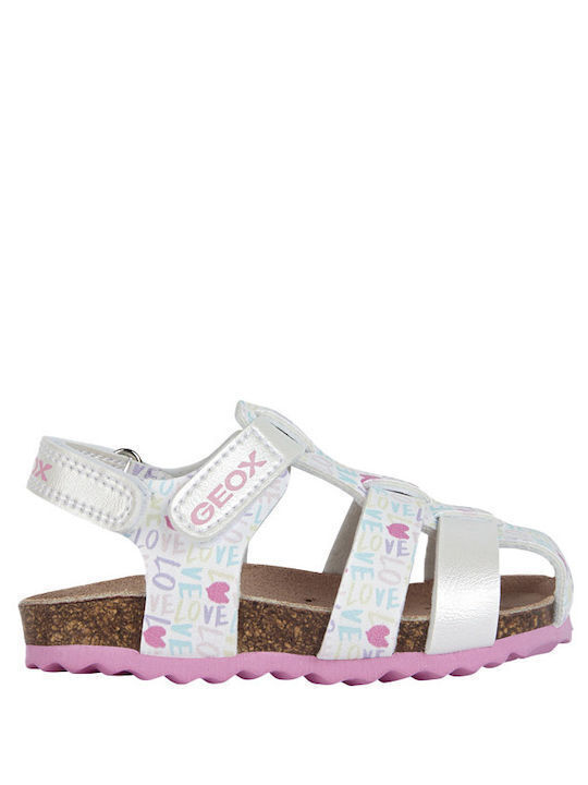 Geox Kinder Sandalen Weiß