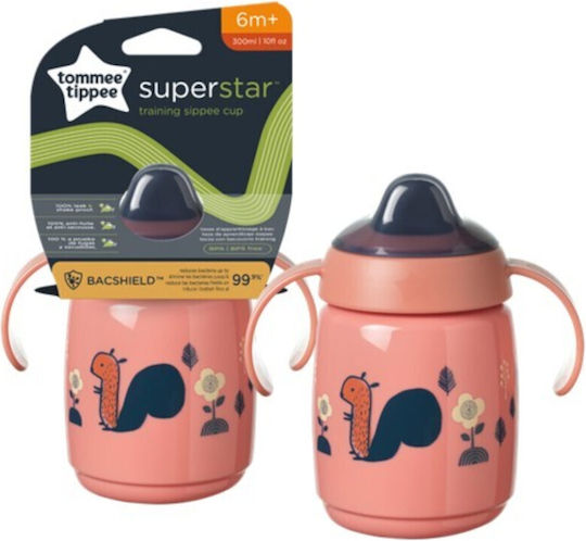 Tommee Tippee Toddler Plastic Cup 300ml for 6m+ Pink