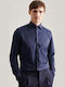 Long-sleeved Shirt Navy Blue