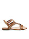 Sagiakos Women's Sandals Tabac Brown