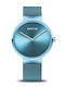 Bering Time Ceas Barbati 46mm Baterie cu Brățară din Metal Albastră