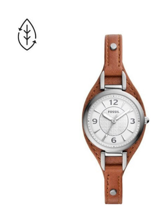 Fossil Carlie Γυναικείο Ρολόι 28mm Μπαταρίας