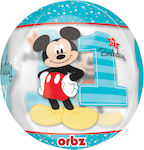 Μπαλόνι Bubble Mickey Στρογγυλό Orbz 40εκ.