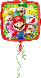 Balloon Foil Super Mario Square Multicolour 17 43cm