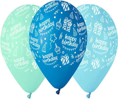 Balloon Latex Birthday-Celebration Blue 30cm