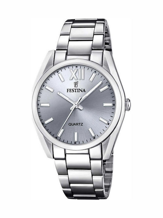Festina Women's Watch with Silver Metal Bracelet