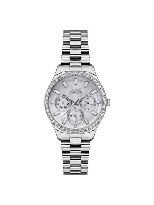 Slazenger Watch with Silver Metal Bracelet