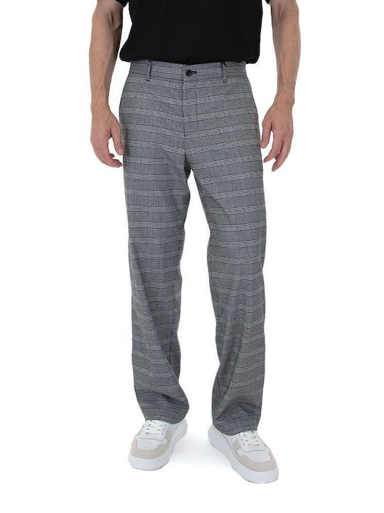 Hose Elastisch in Tapered Schnitt Ecru