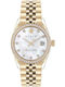 Philipp Plein Street Couture Γυναικείο Ρολόι 34mm Μπαταρίας με Χρυσό Μεταλλικό Μπρασελέ