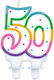 Birthday Number Candles Multicolour PF-SCK50