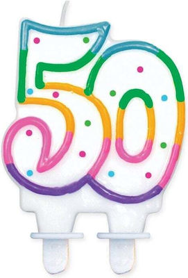 Birthday Number Candles Multicolour PF-SCK50