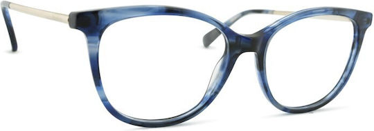 Max Mara Eyeglass Frame Katzenauge Blau MM 5008 092