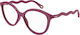 Chloe Femei Plastic Rame Ochelari Ochi de pisic...