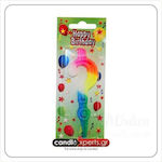 Uniker Birthday Candle Number Multicolored