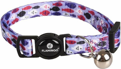 Flamingo Katzenhalsband Lila 10mm