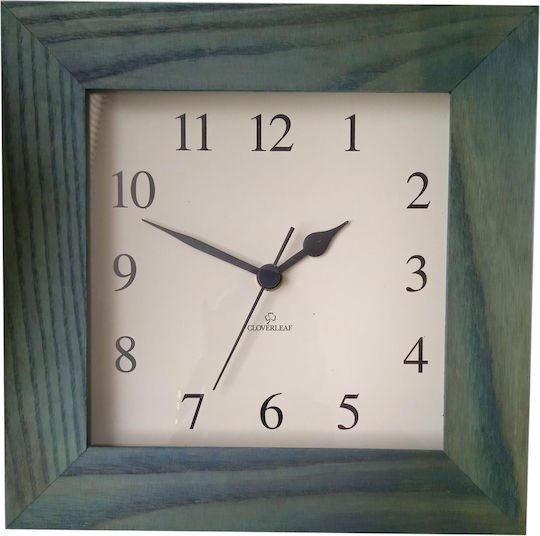 Etoile Ceas de Perete Lemn Verde Ø24cm