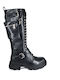 Malesa Women's Boots with Laces Black