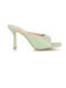 Malesa Thin Heel Mules Green